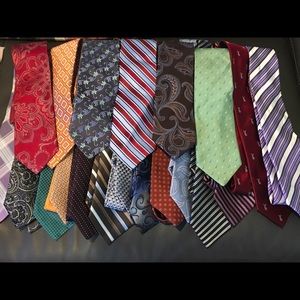 Lot of 20 mens ties.